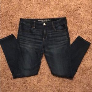 Dark Wash American Eagle Size 12 Jegging Jeans